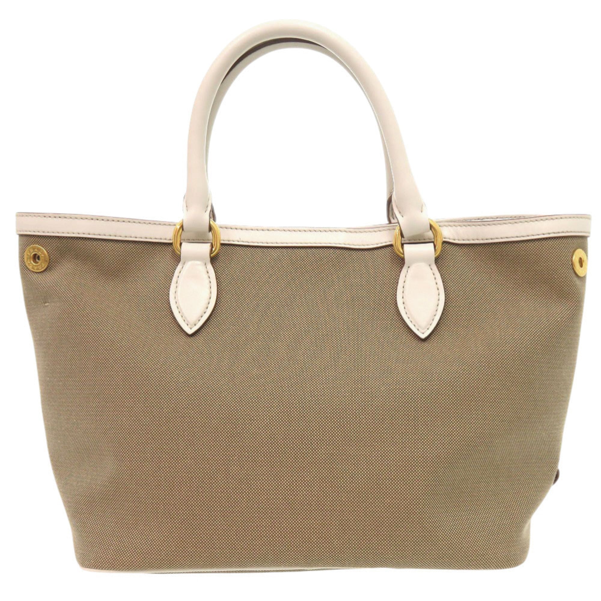 Prada Jacquard Leather Shoulder Bag