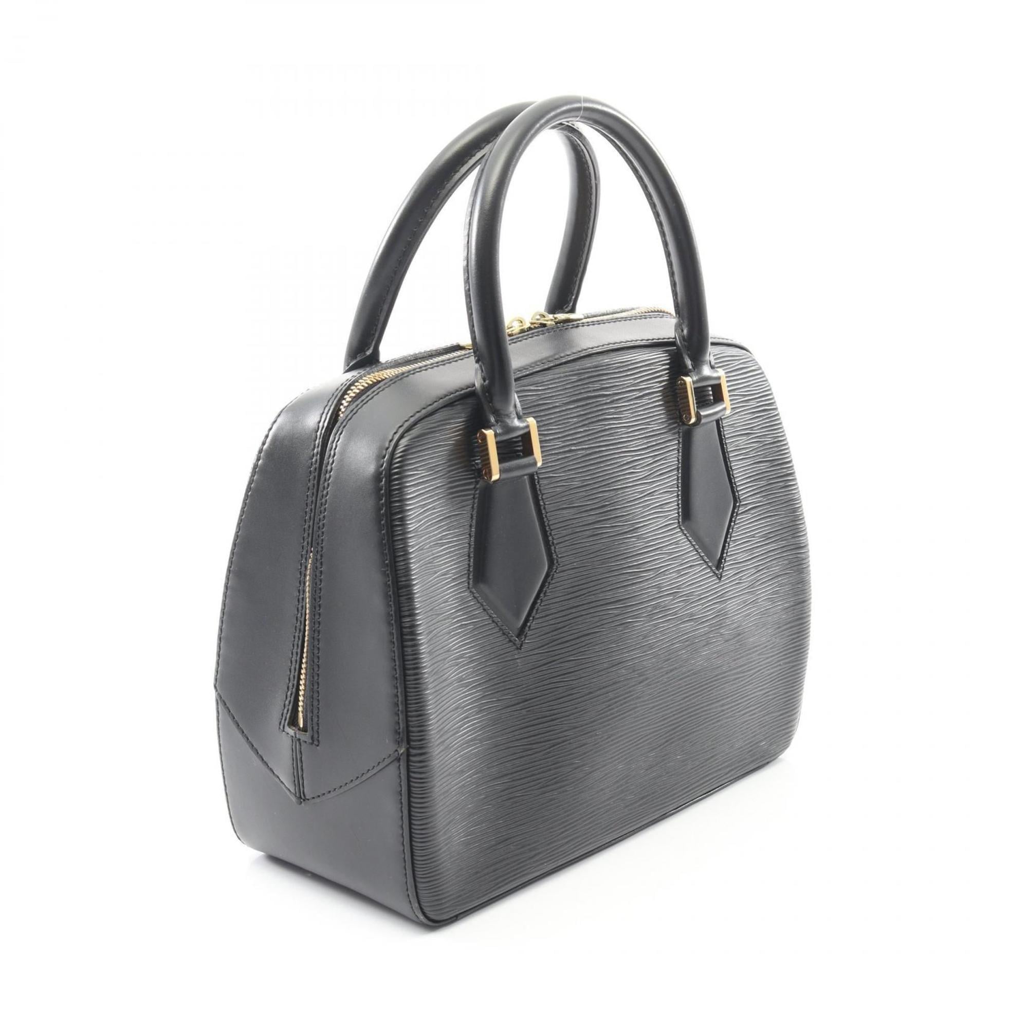 Louis Vuitton Black Epi Leather Handbag