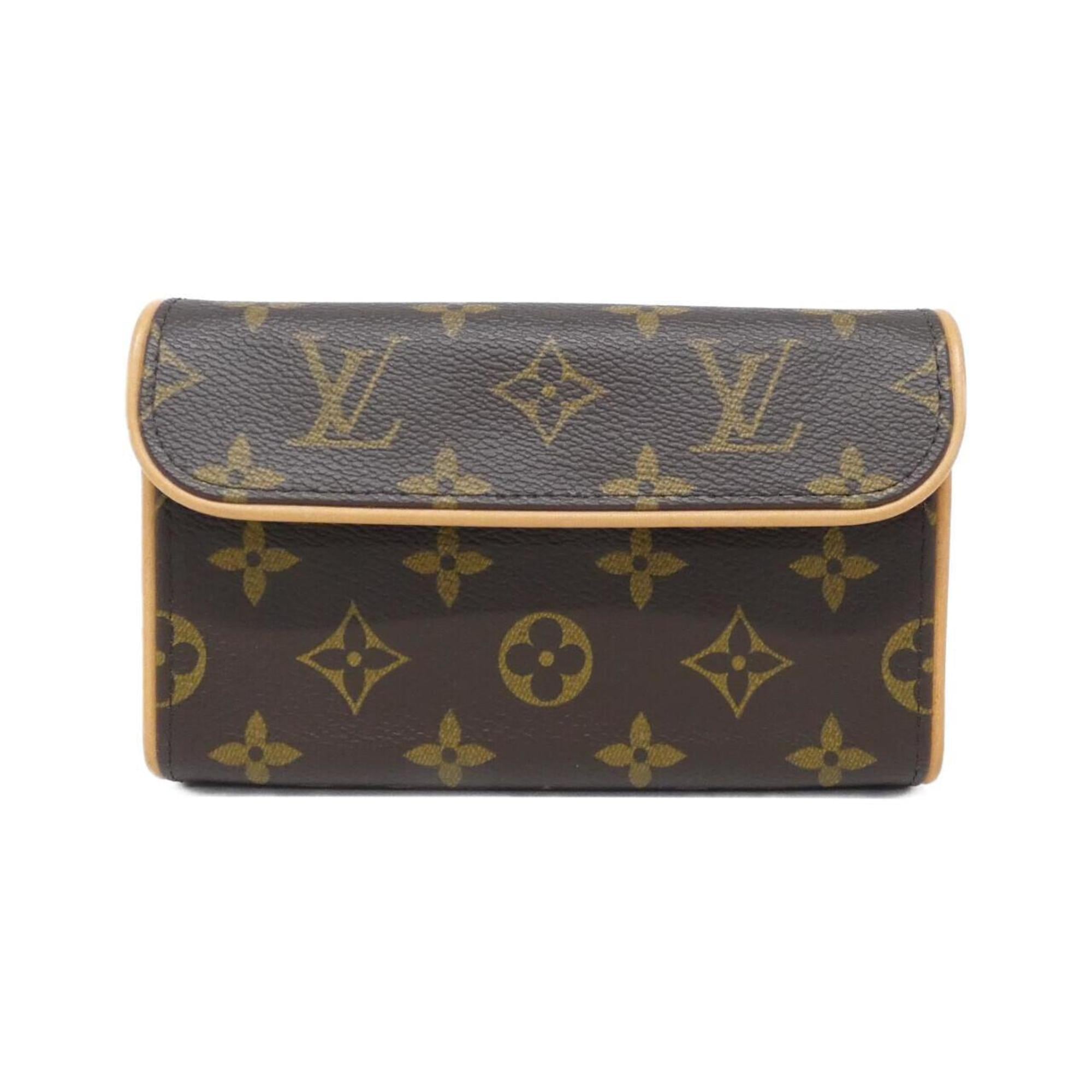 Louis Vuitton Marron Coated Canvas Fanny Pack Pochette