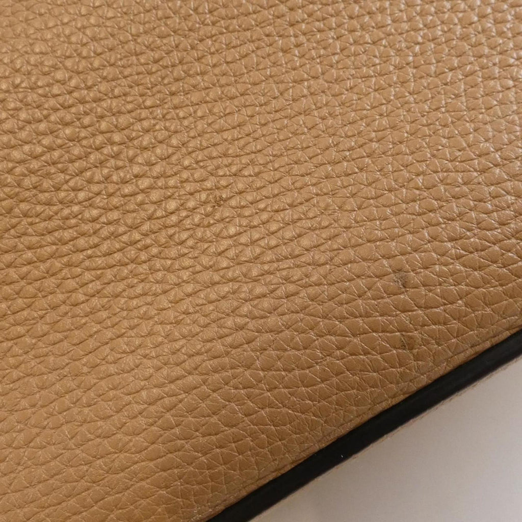 Gucci Beige Leather Shoulder Bag (Pre-Owned)