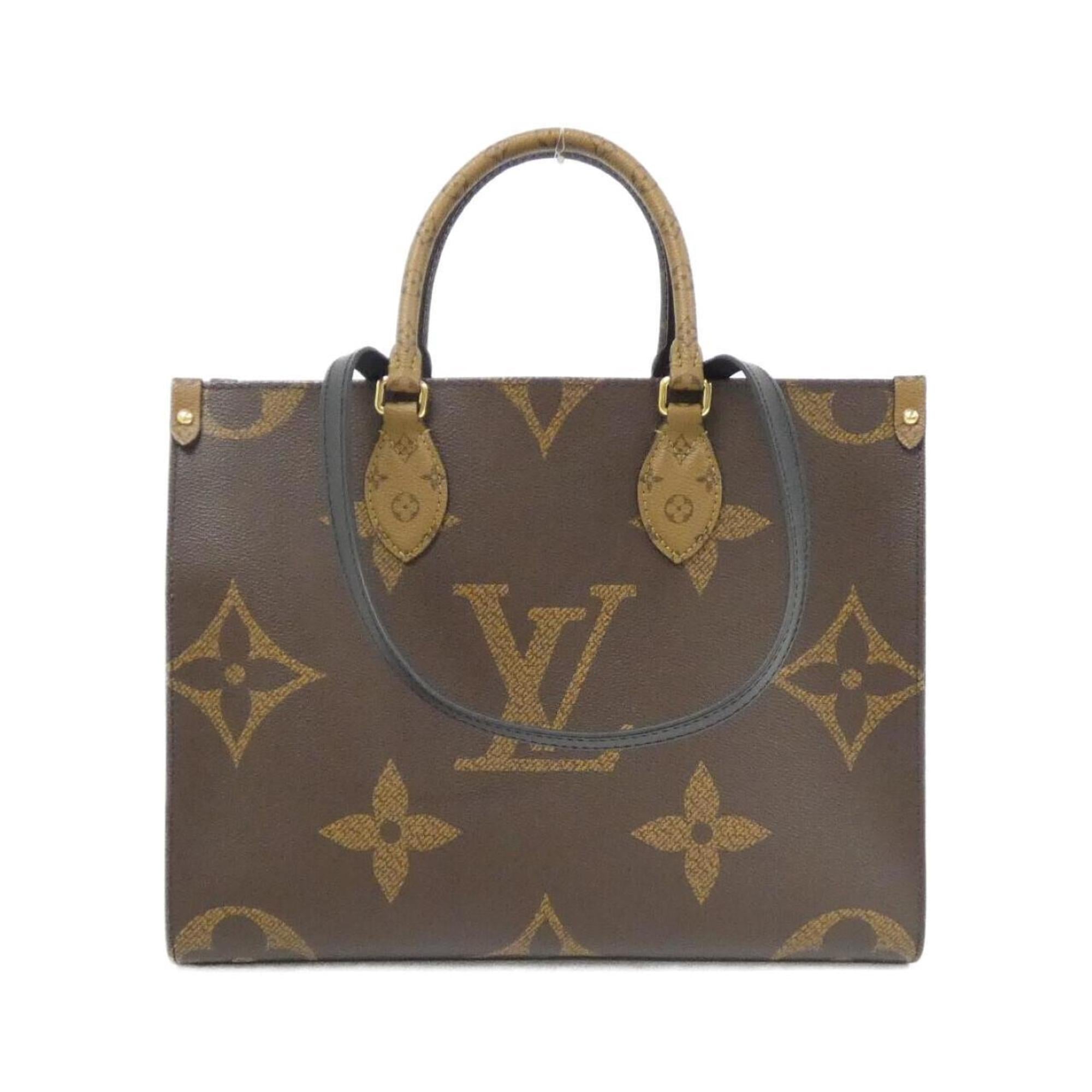 Louis Vuitton Monogram Marron Coated Canvas Handbag