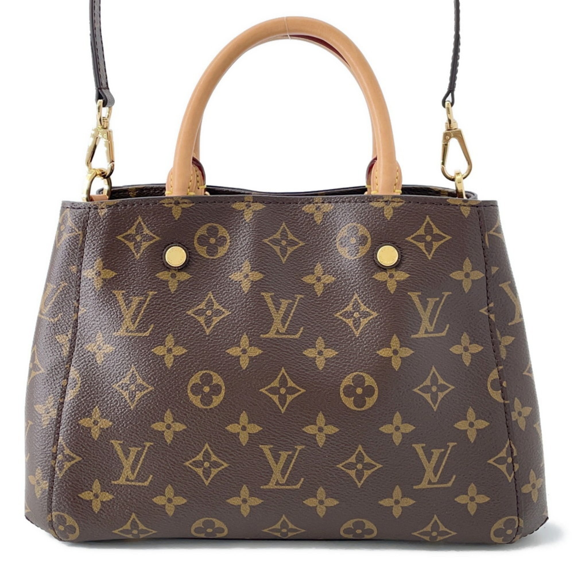 Louis Vuitton Bordeaux Monogram Monogram Leather Handbag Shoulder Bag