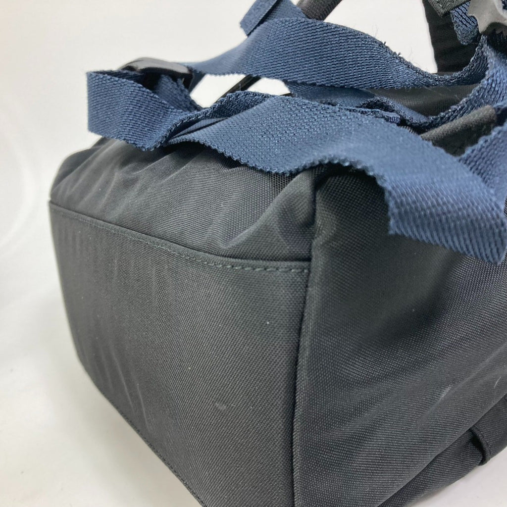 Balenciaga Black Cloth Backpack