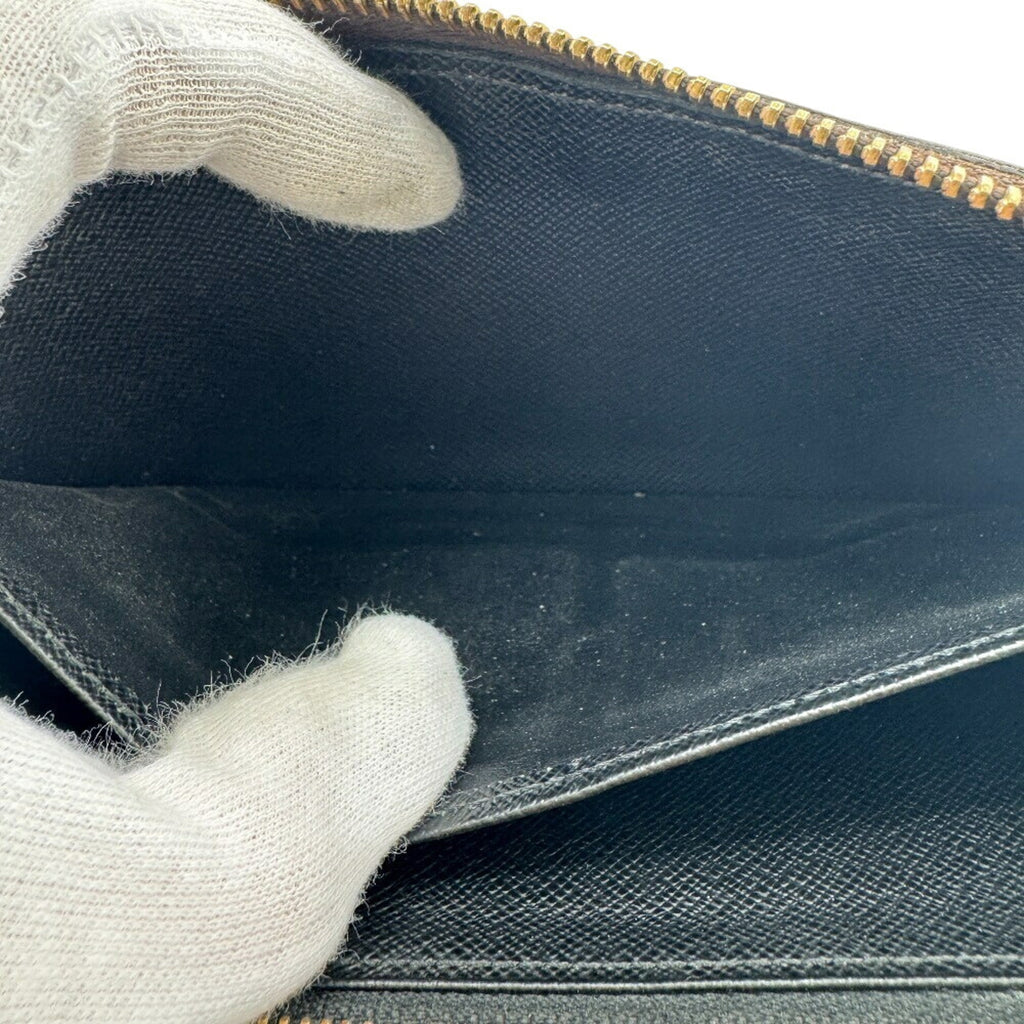 Louis Vuitton Brown Leather Long Wallet