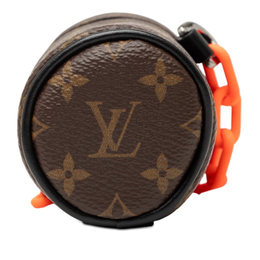 Louis Vuitton Brown Pvc Leather Pouch