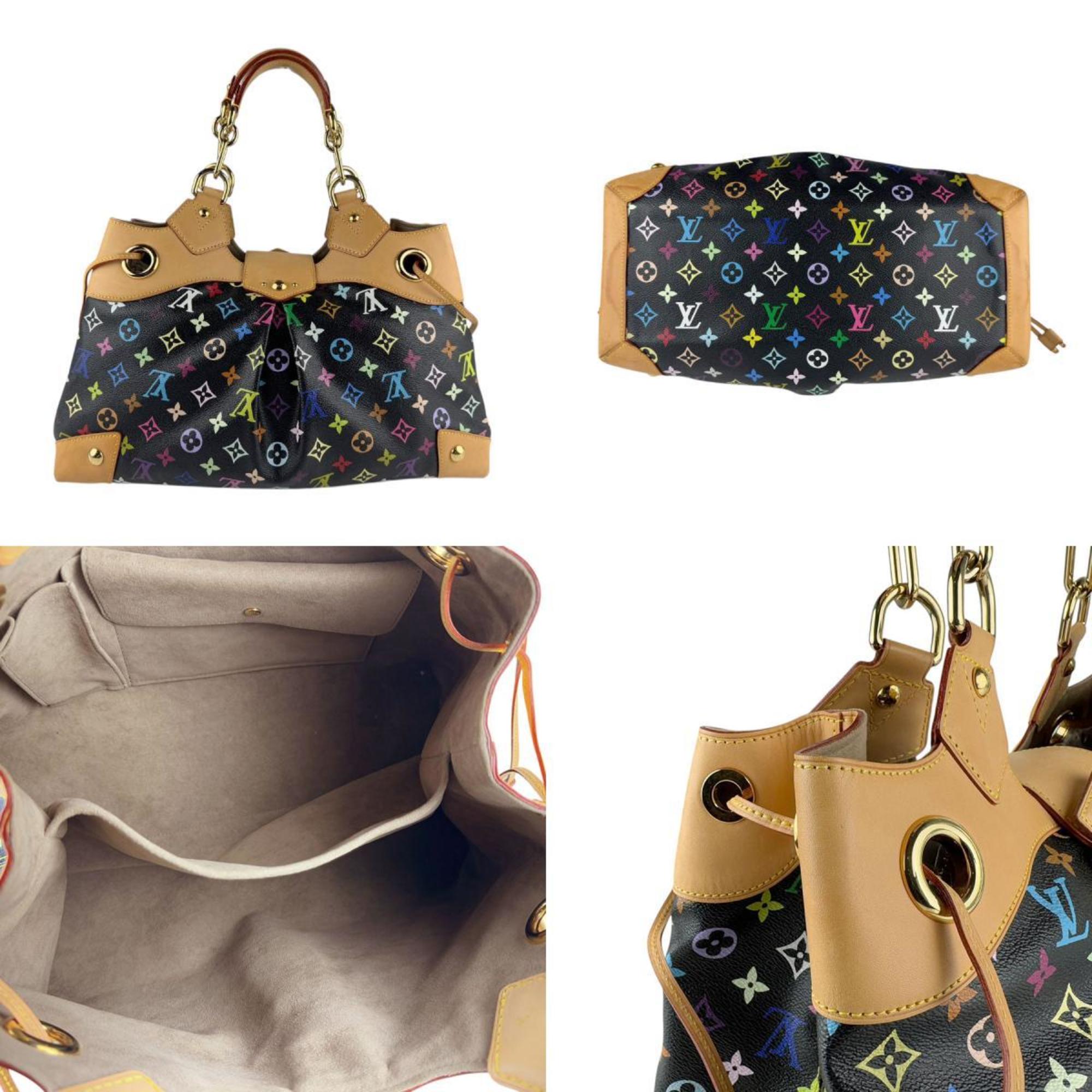 Louis Vuitton Multi-Color Noir Monogram Multicolore Handbag