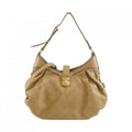 Louis Vuitton Biscuit Leather Shoulder Bag