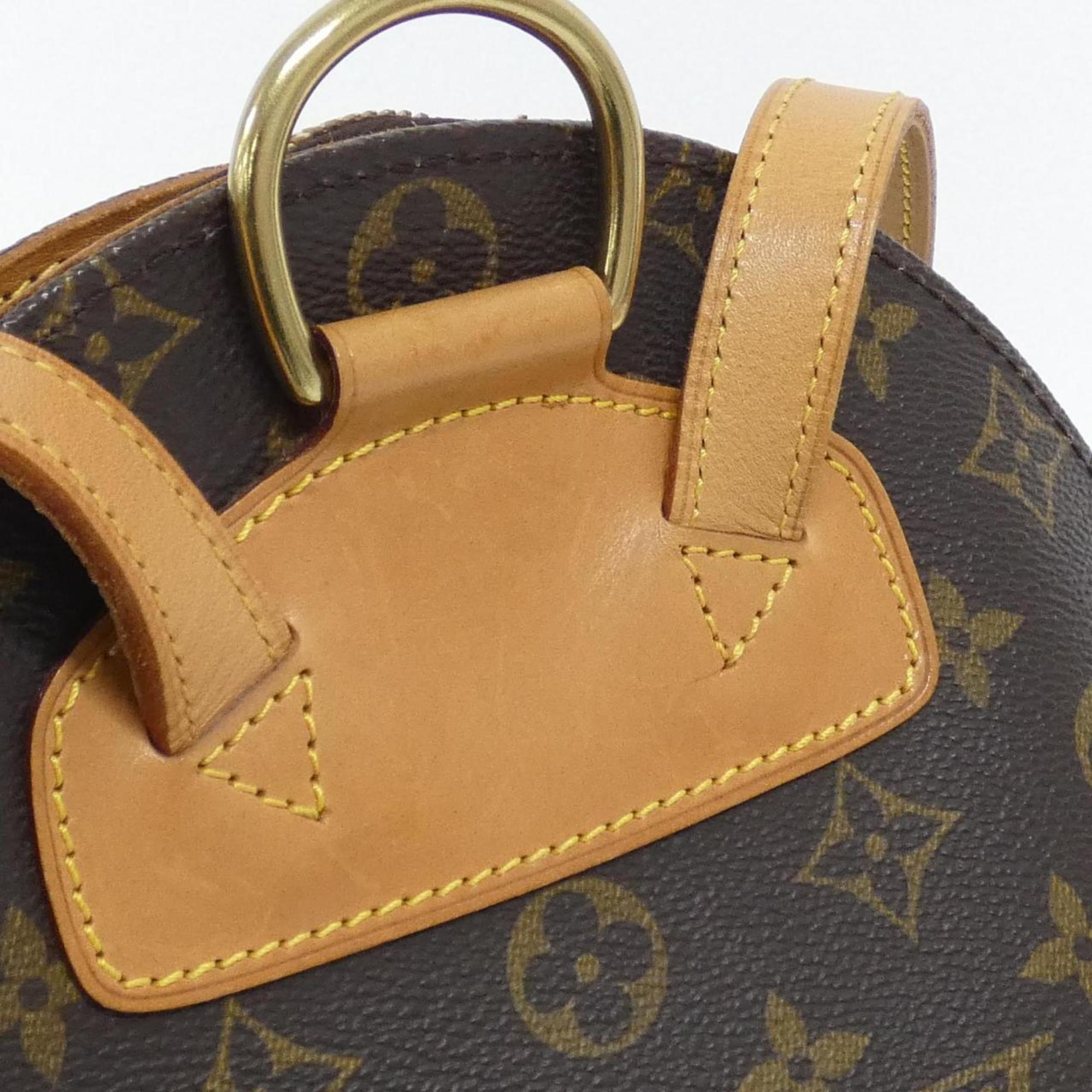 Louis Vuitton Marron Coated Canvas Backpack