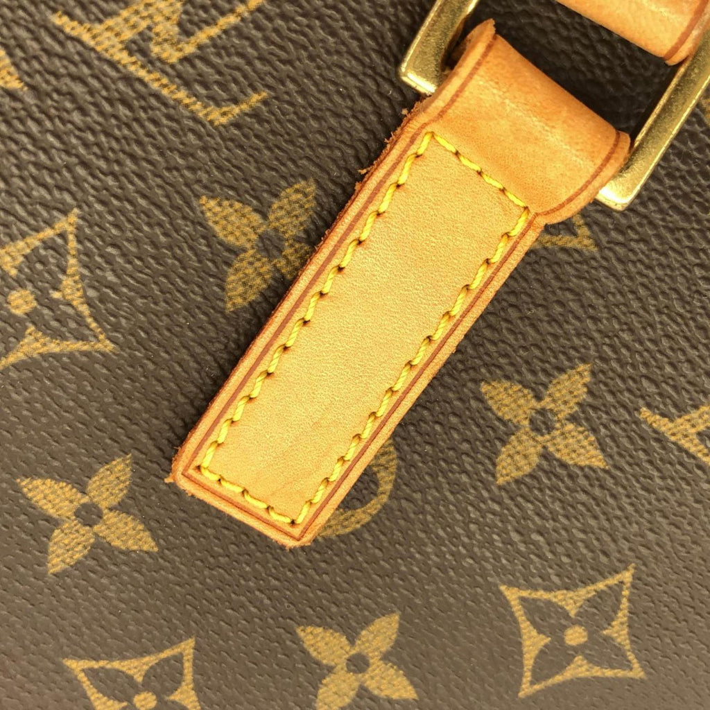 Louis Vuitton Marron Coated Canvas Handbag