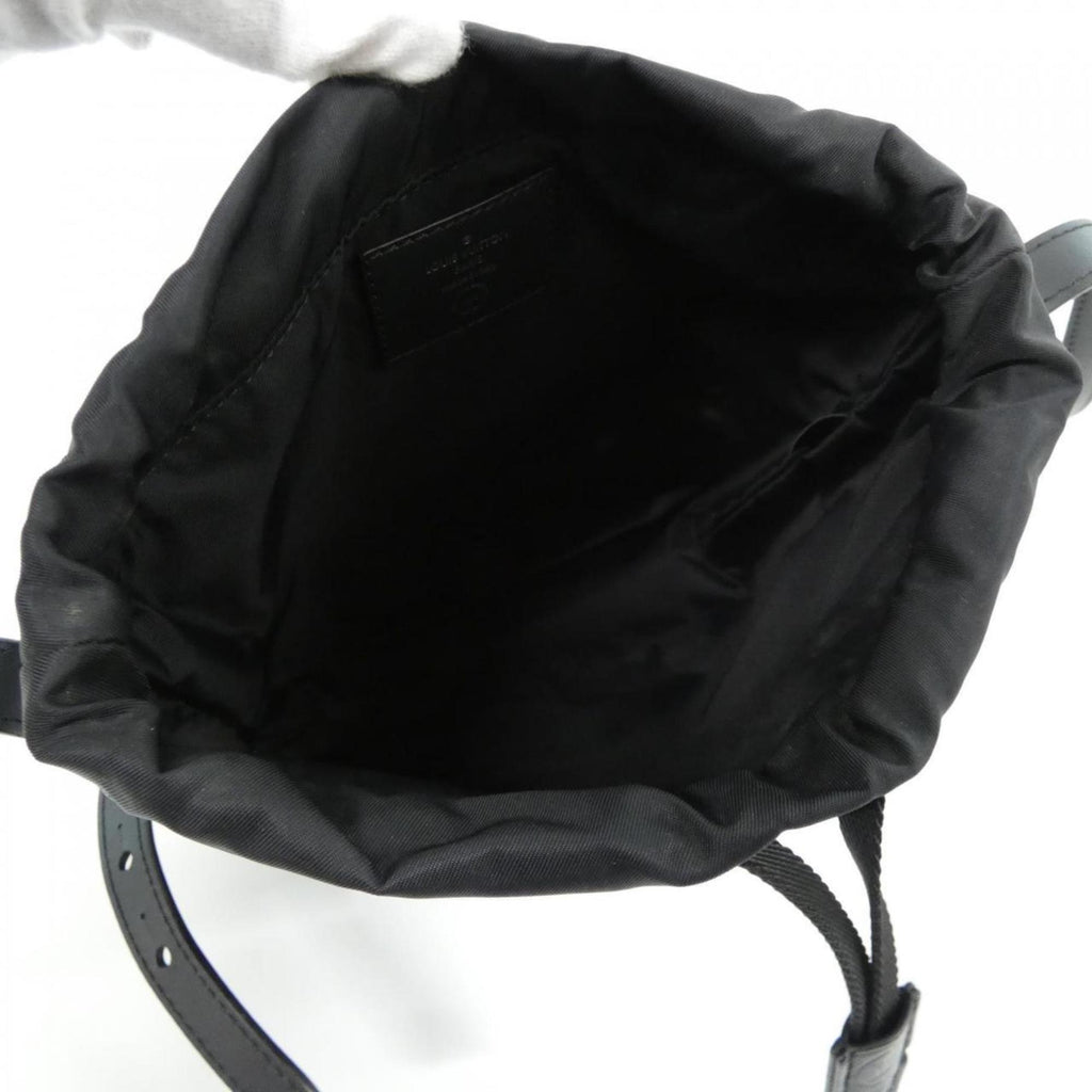 Louis Vuitton Monogram Eclipse Black Coated Canvas Shoulder Bag