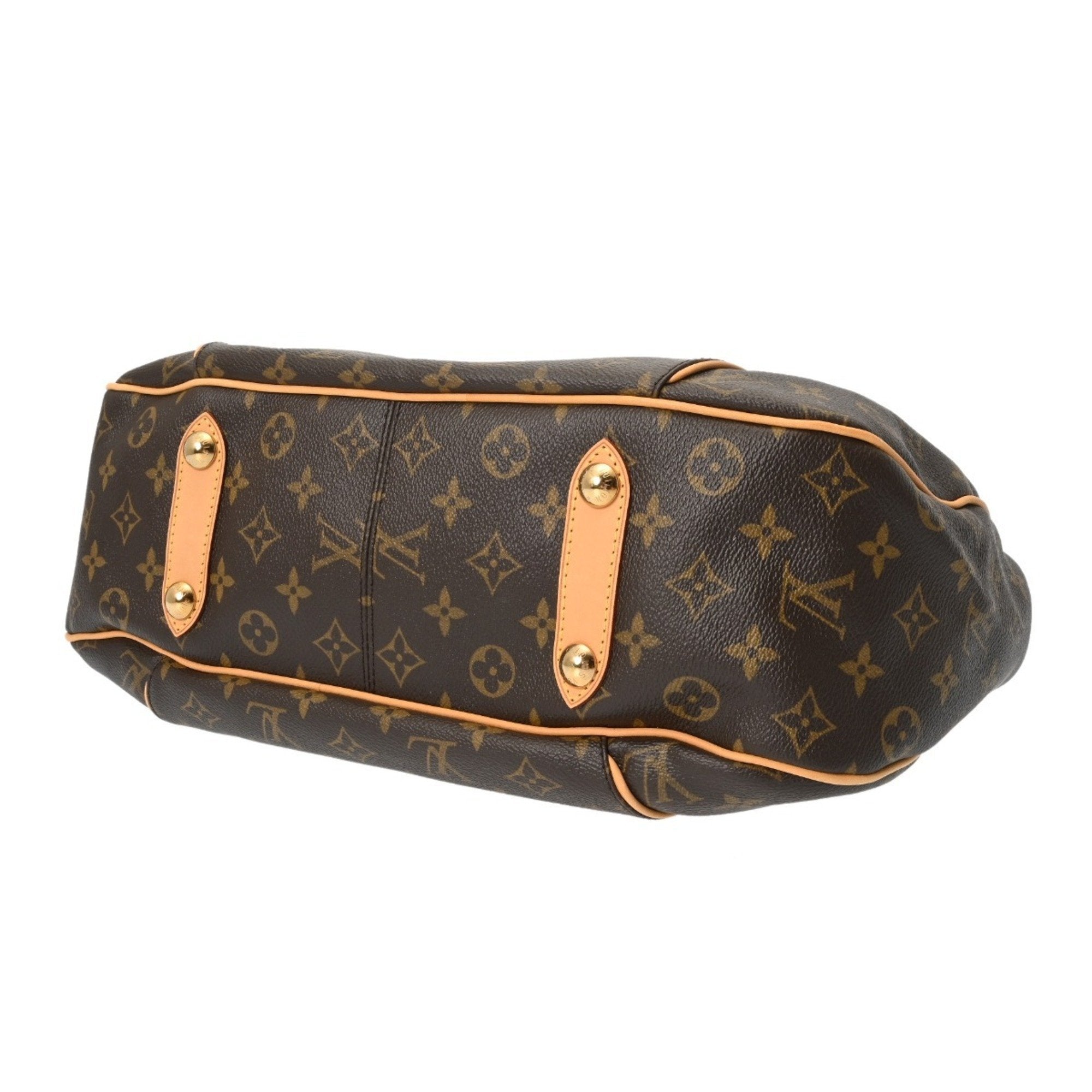 Louis Vuitton Brown Monogram Canvas Shoulder Bag