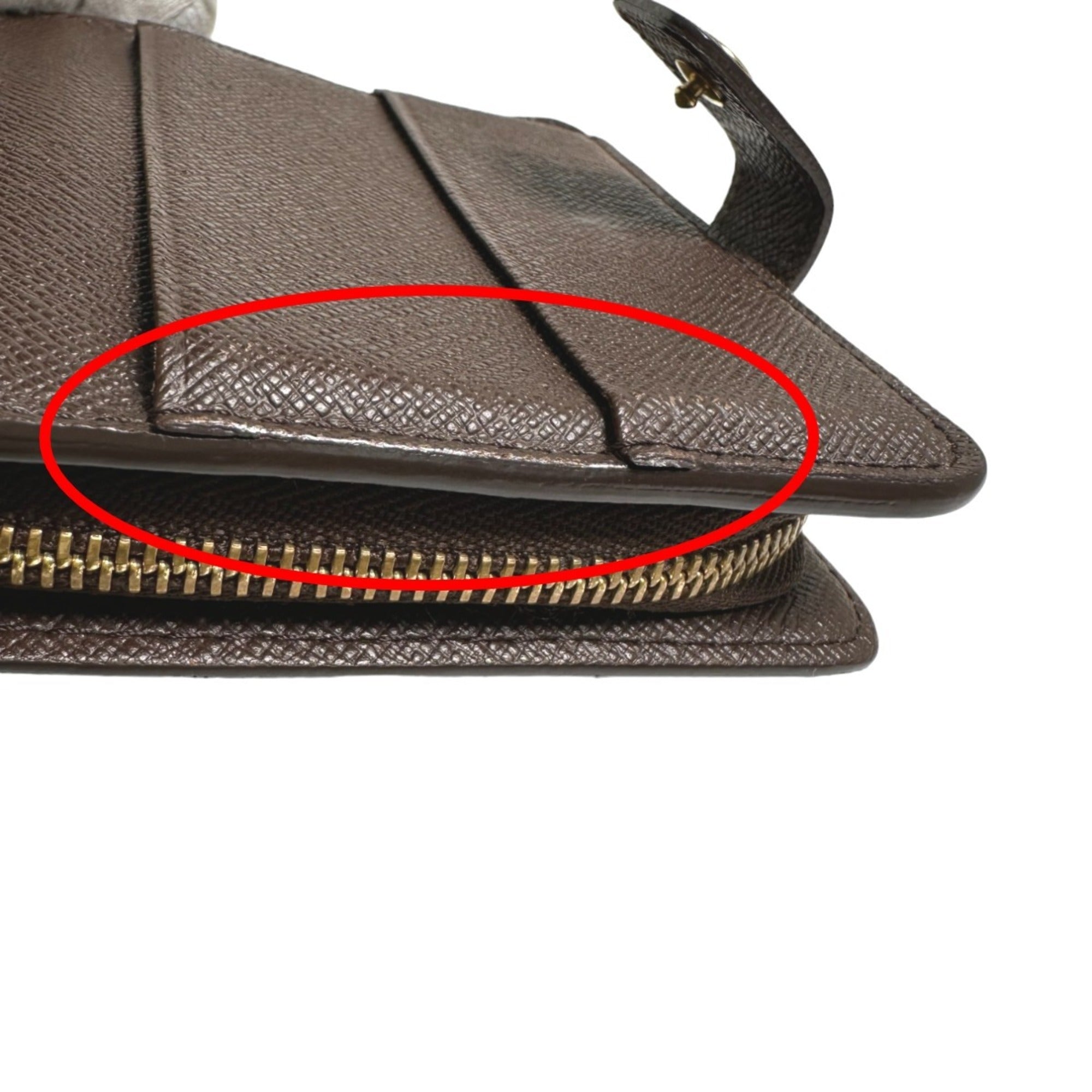 Louis Vuitton Damier Brown Damier Canvas Wallet