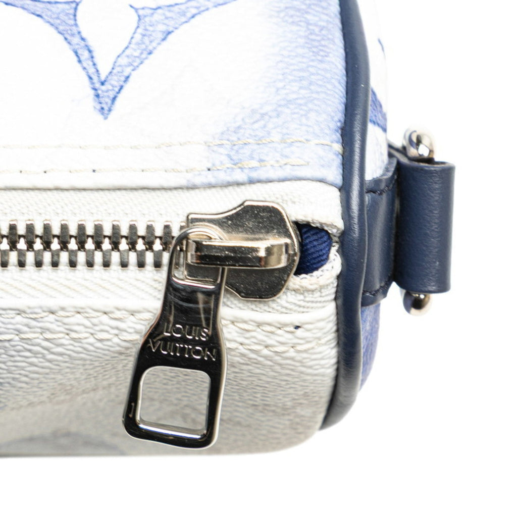 Louis Vuitton Monogram Watercolor Blue White Pvc Leather Handbag Shoulder Bag