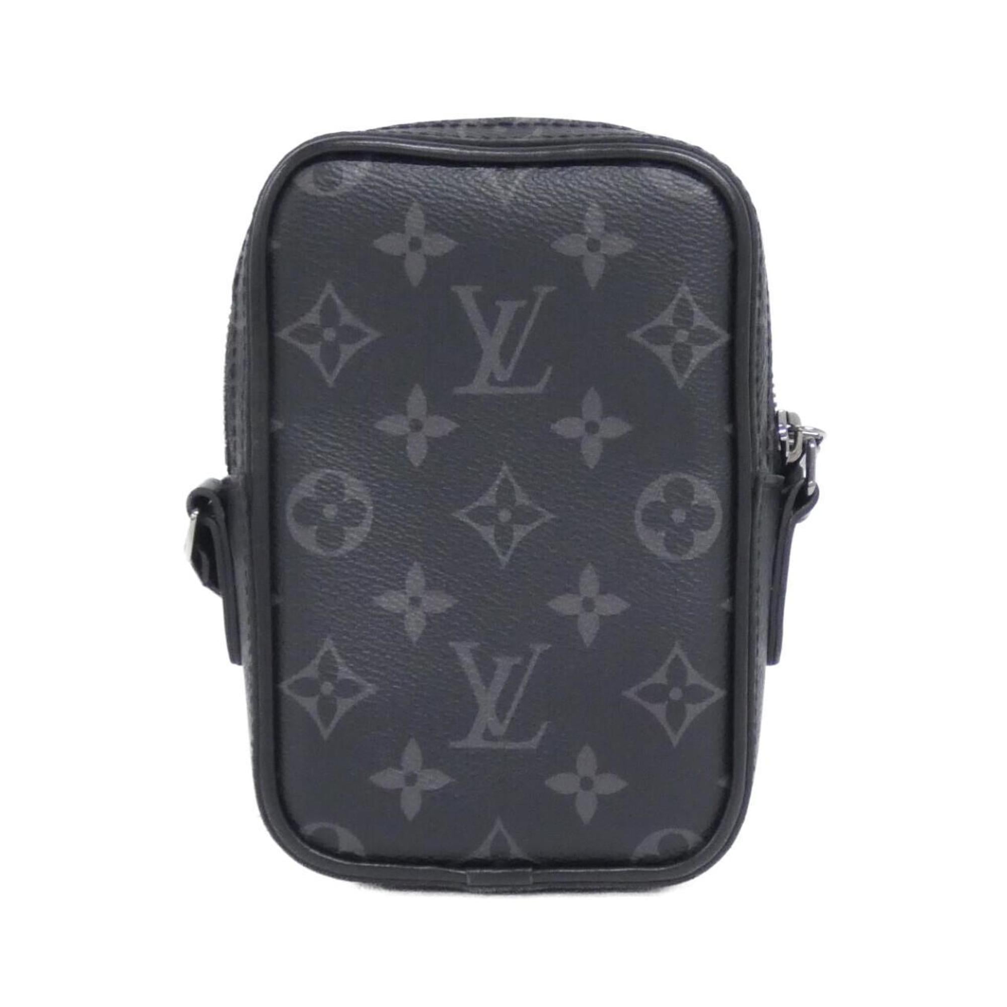 Louis Vuitton Monogram Eclipse Black Coated Canvas Shoulder Bag