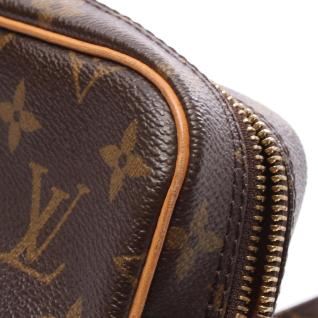 Louis Vuitton Brown Monogram Coated Canvas Shoulder Bag