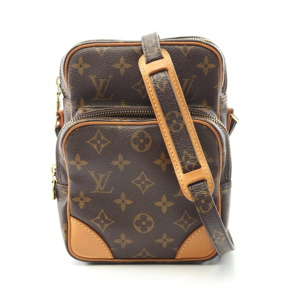 Louis Vuitton Brown Monogram Coated Canvas Shoulder Bag