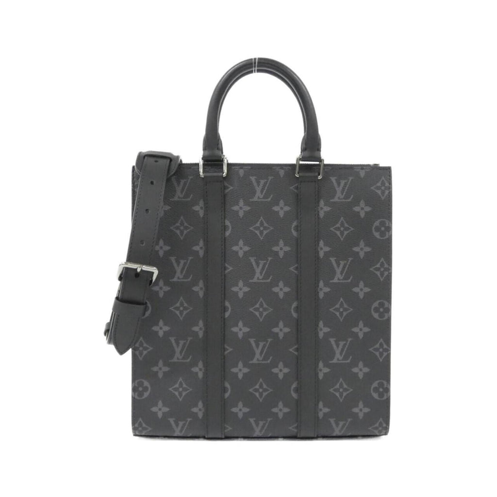 Louis Vuitton Black Coated Canvas Handbag