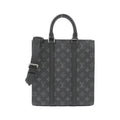 Louis Vuitton Black Coated Canvas Handbag