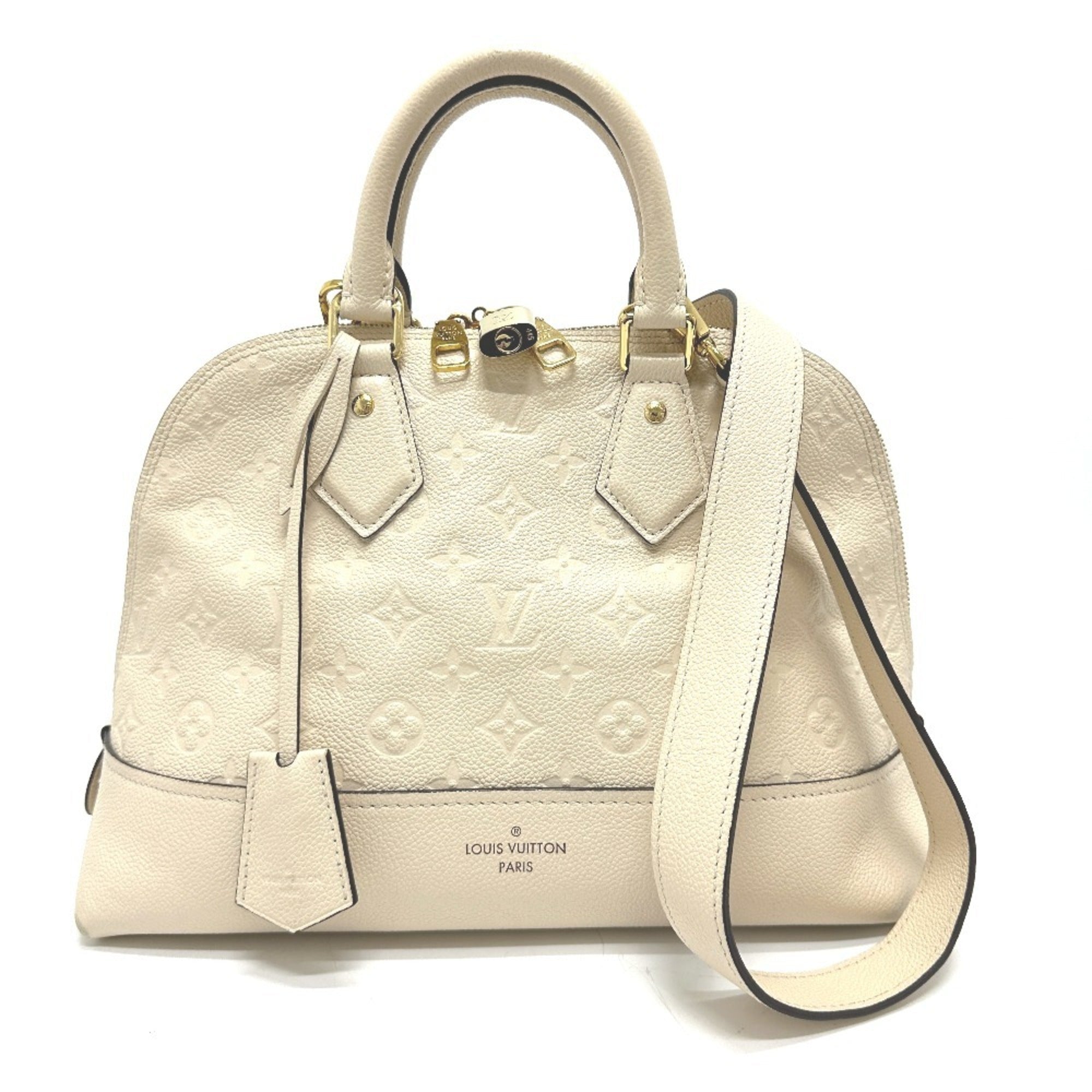 Louis Vuitton Beige Monogram Empreinte Handbag
