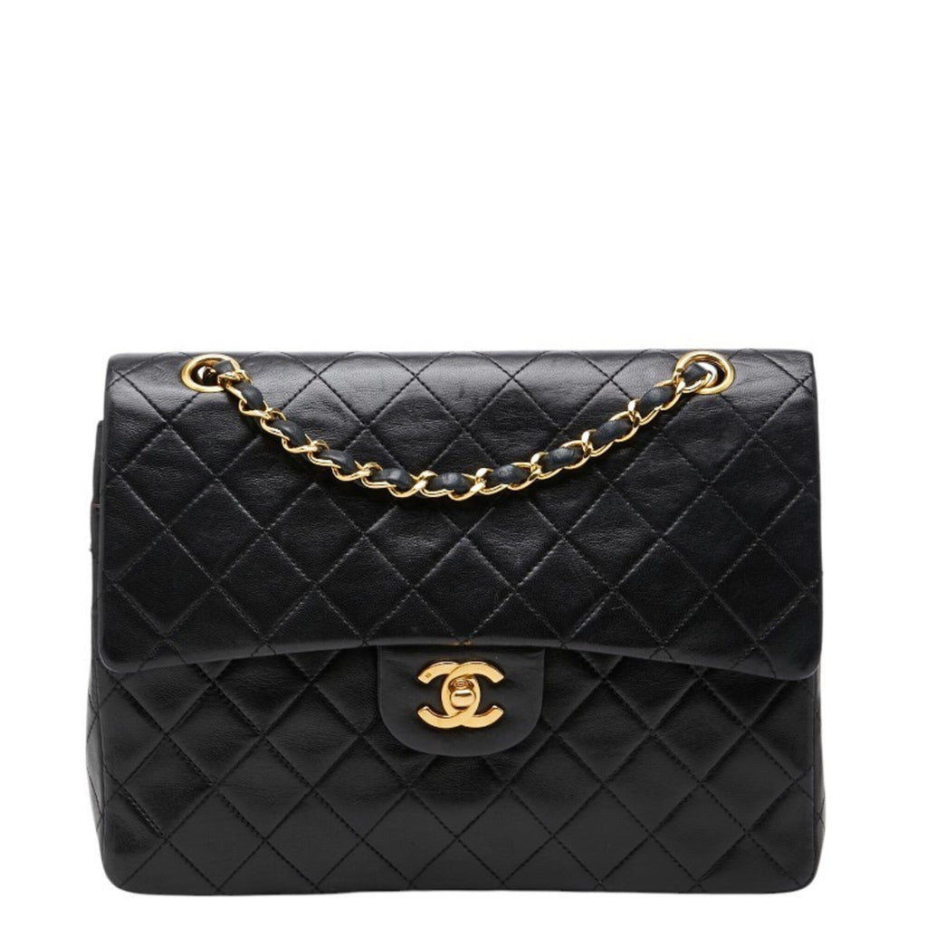 Chanel Black Leather Shoulder Bag