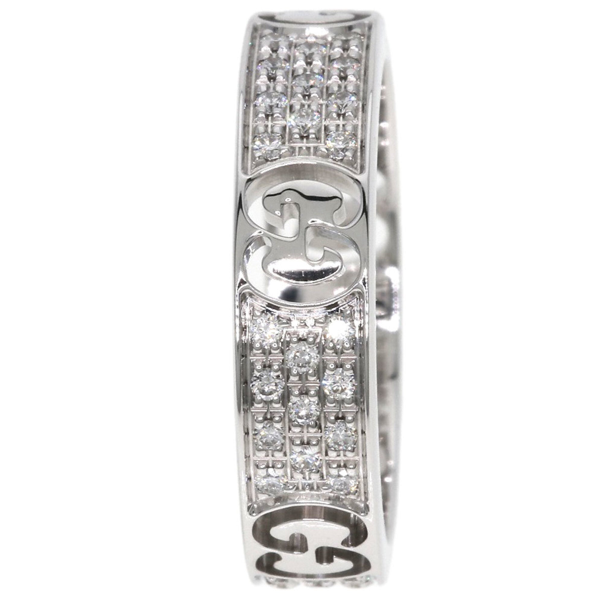 Gucci White Gold (18K) Band Ring (Pre-Owned)