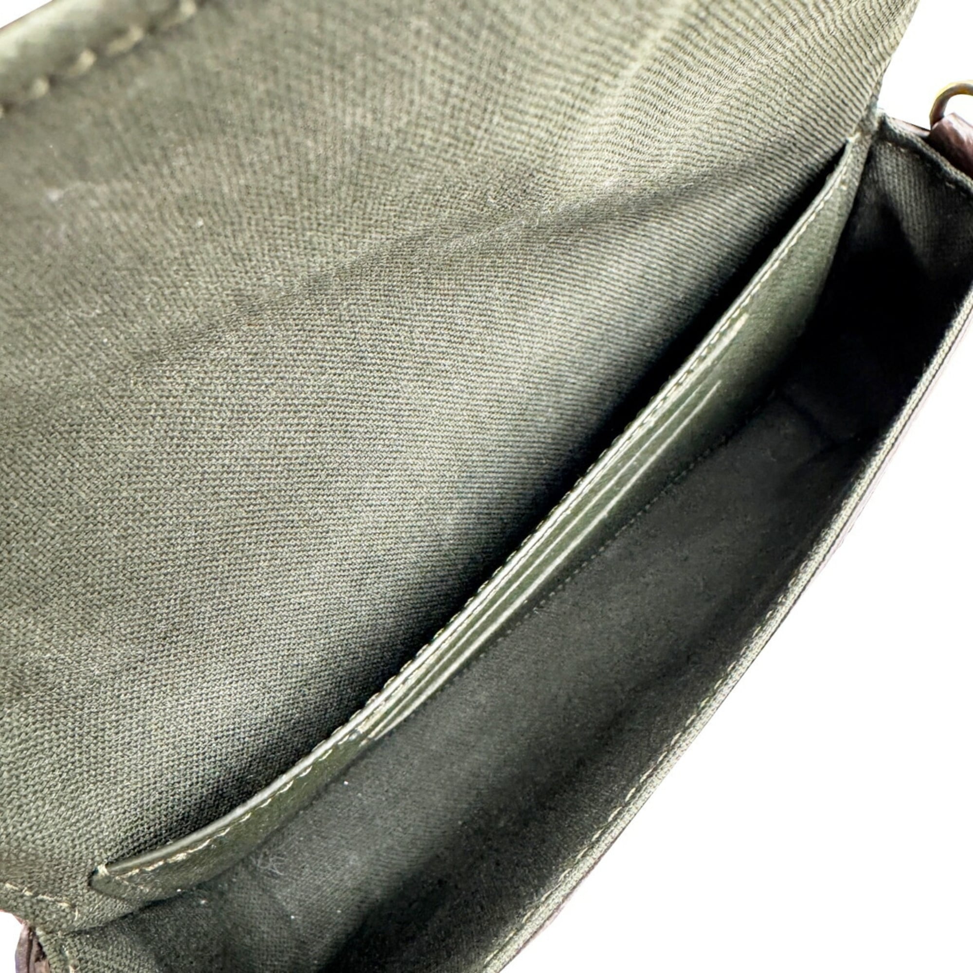 Louis Vuitton Brown Monogram Pochette Shoulder Bag