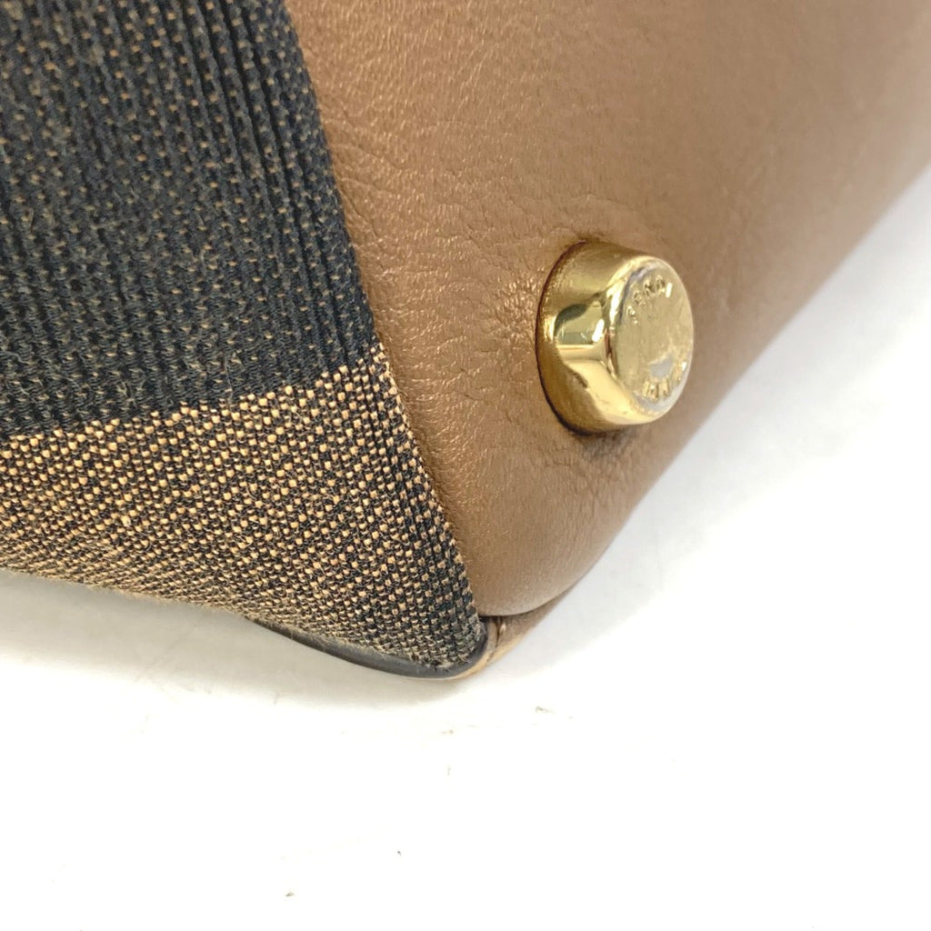 Fendi Brown Leather Handbag