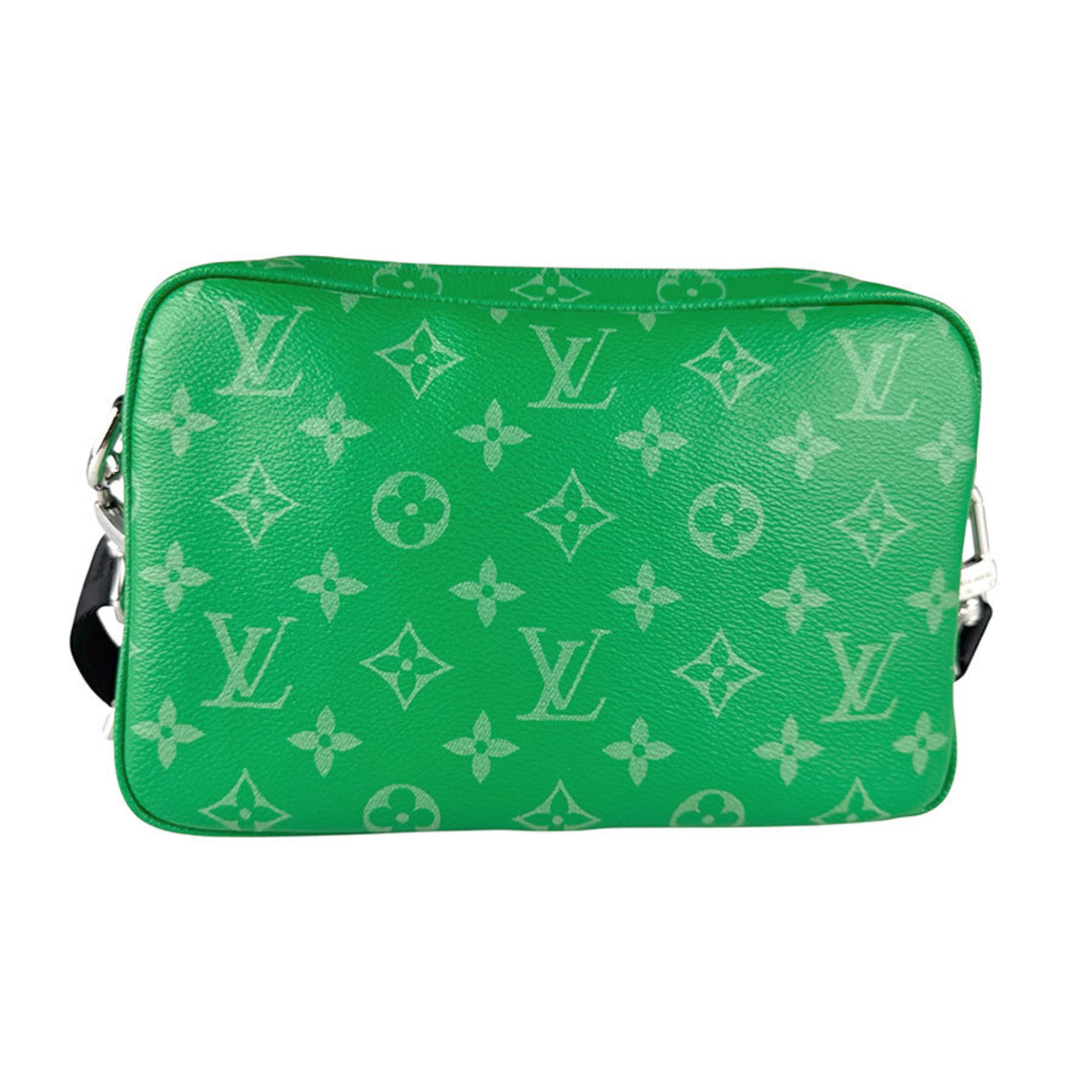Louis Vuitton Vert Taigarama Shoulder Bag