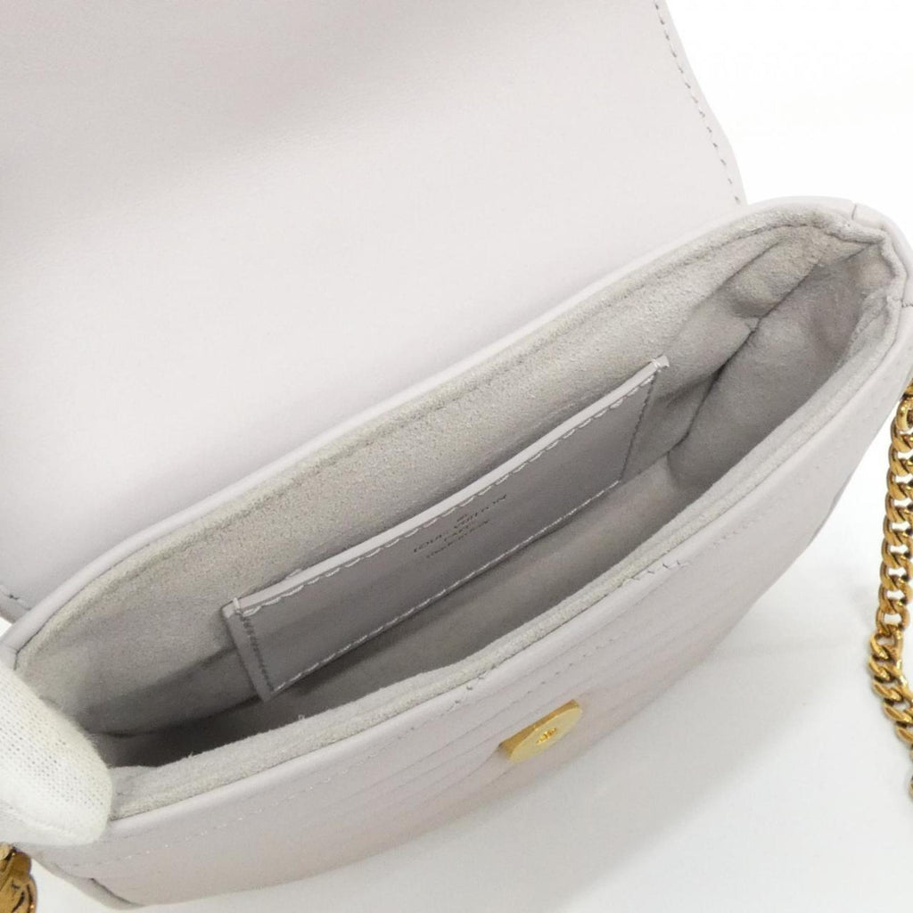Louis Vuitton Beige Leather Pochette Shoulder Bag