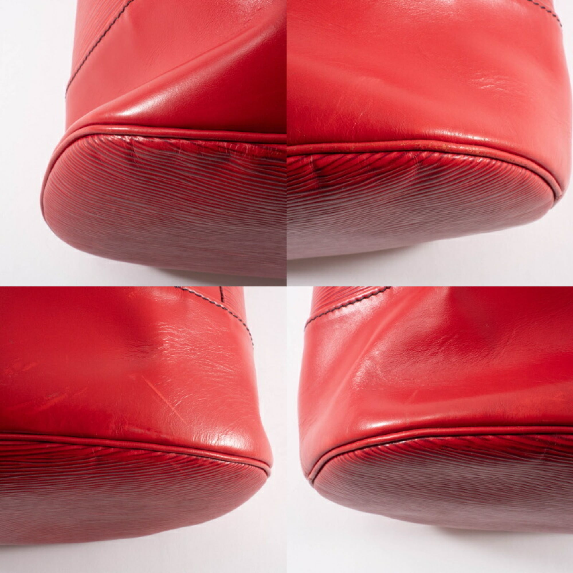 Louis Vuitton Castilian Red Epi Leather Backpack