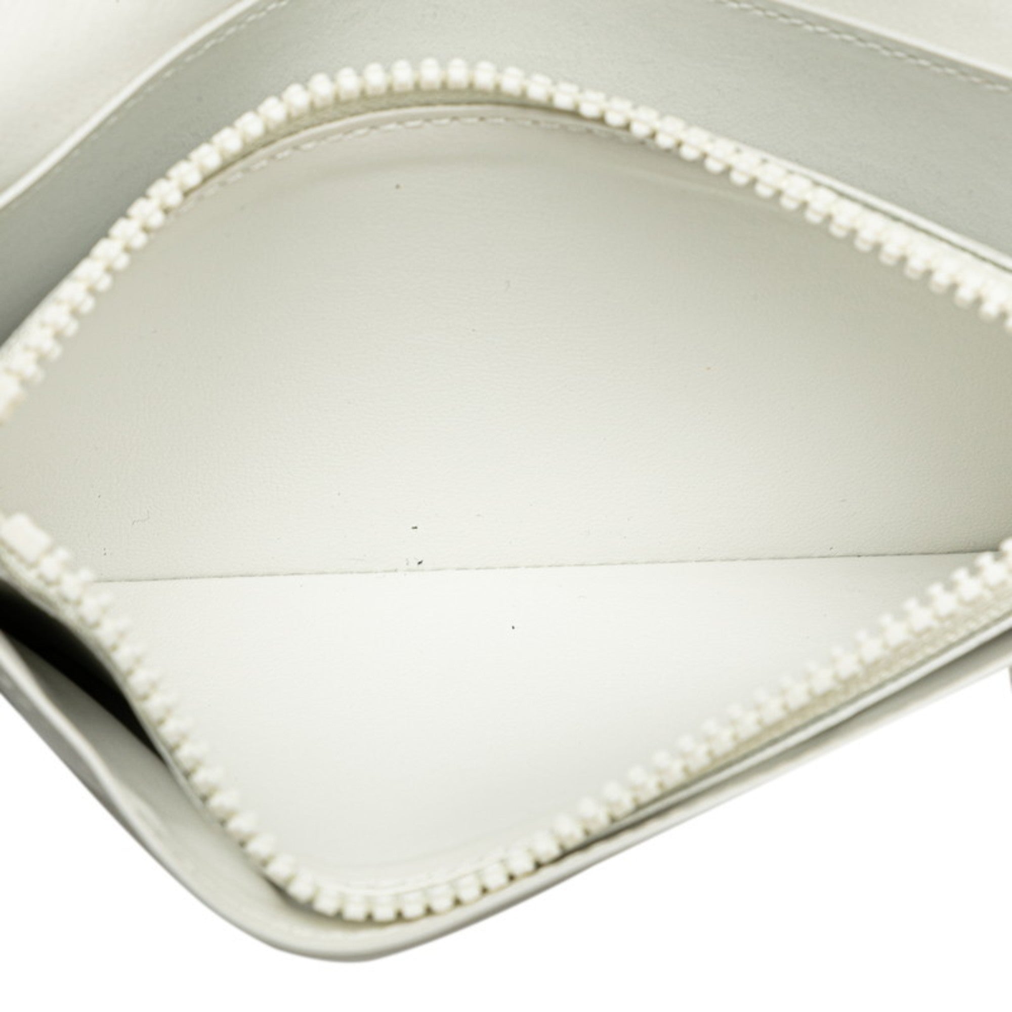 Louis Vuitton White Leather Long Wallet