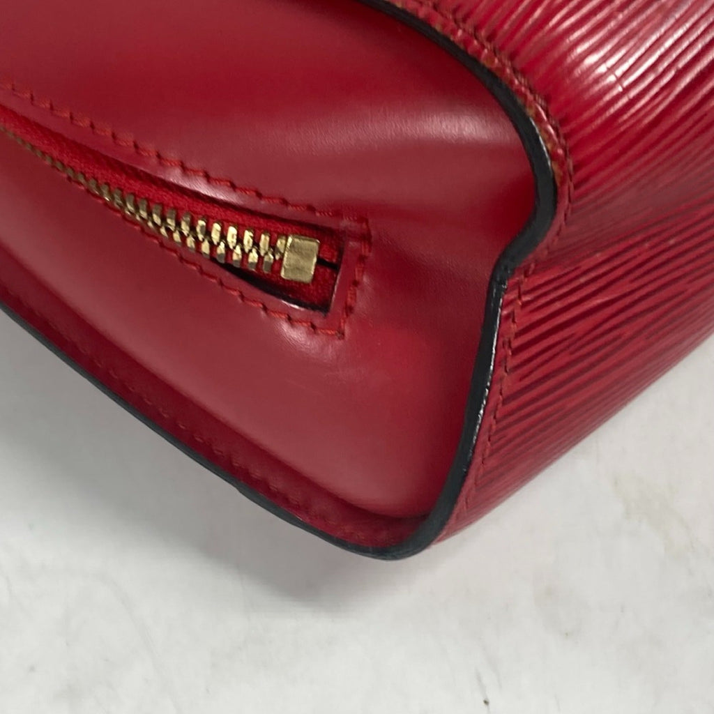 Louis Vuitton Red Color Epi Leather Backpack