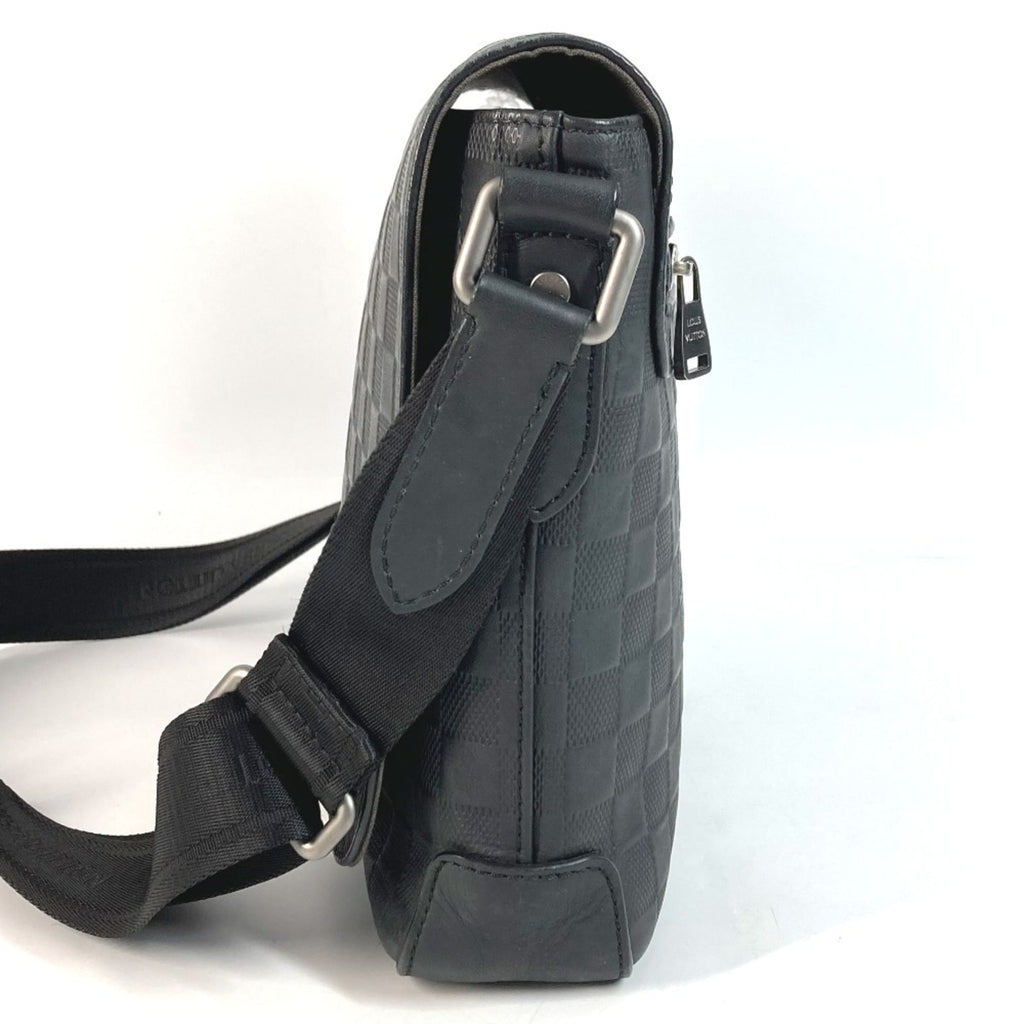 Louis Vuitton Black Onyx Damier Infini Messenger Bag Shoulder Bag