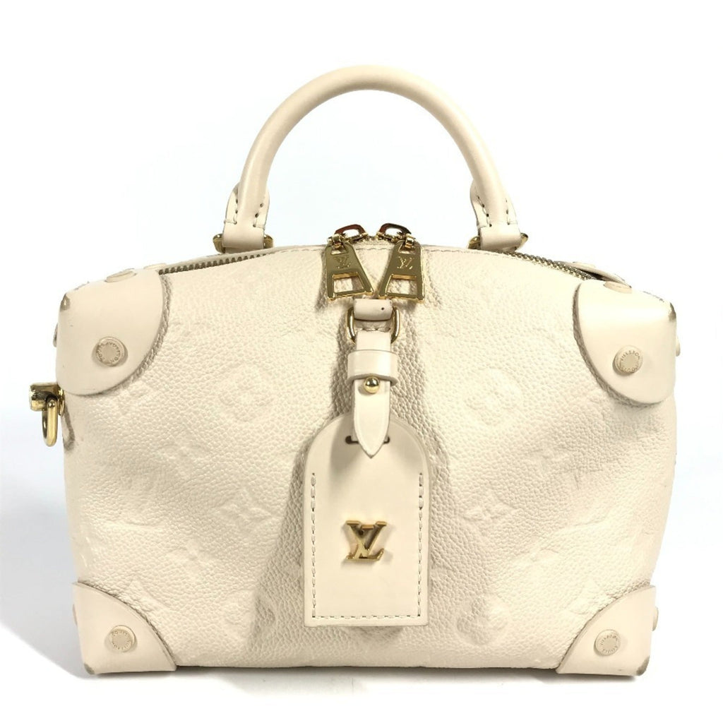 Louis Vuitton White Monogram Empreinte Handbag