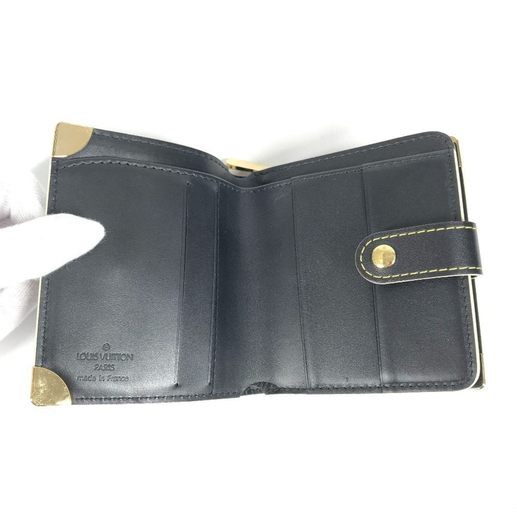 Louis Vuitton Suhali Black Noir Suhali Leather Wallet