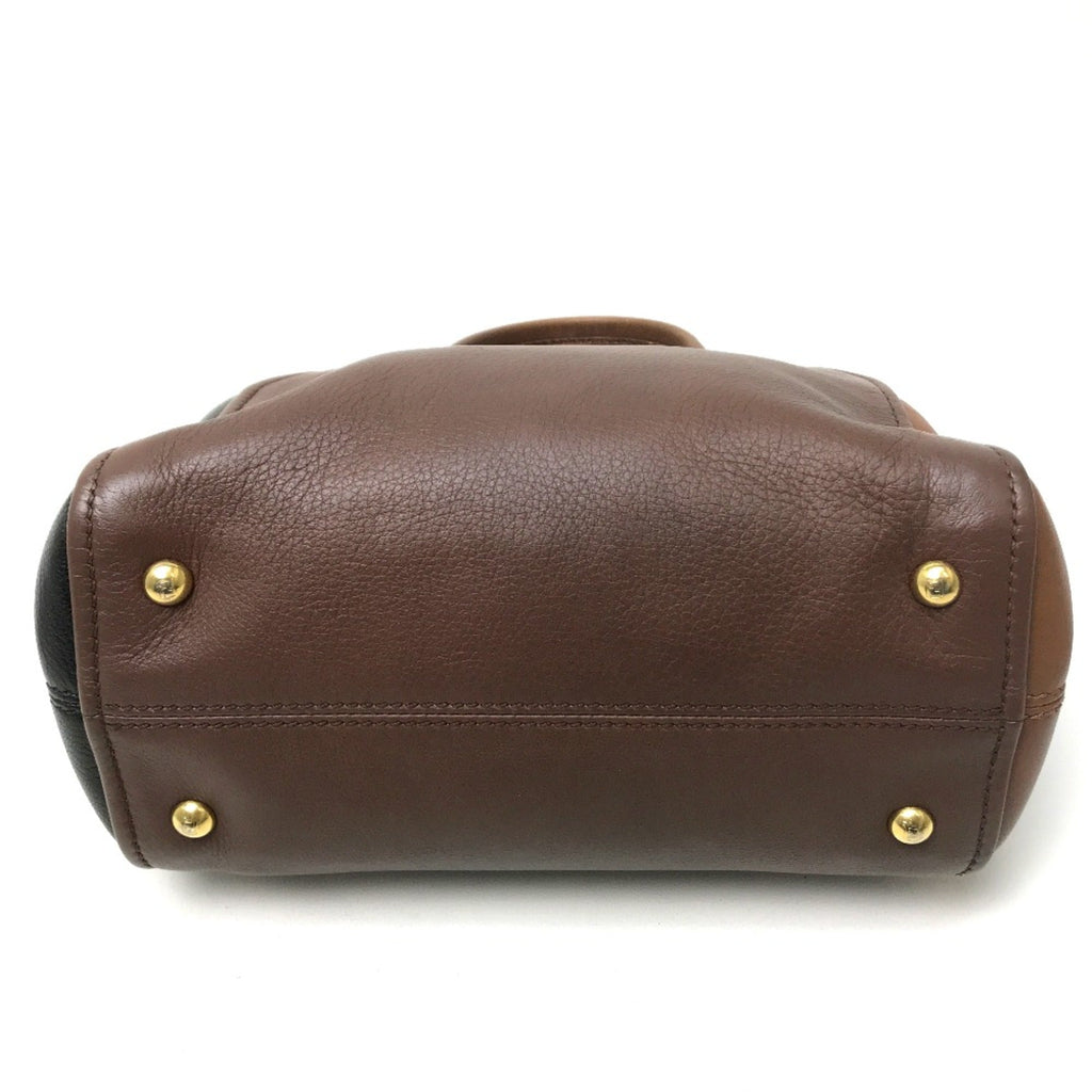 Fendi Brown Leather Handbag
