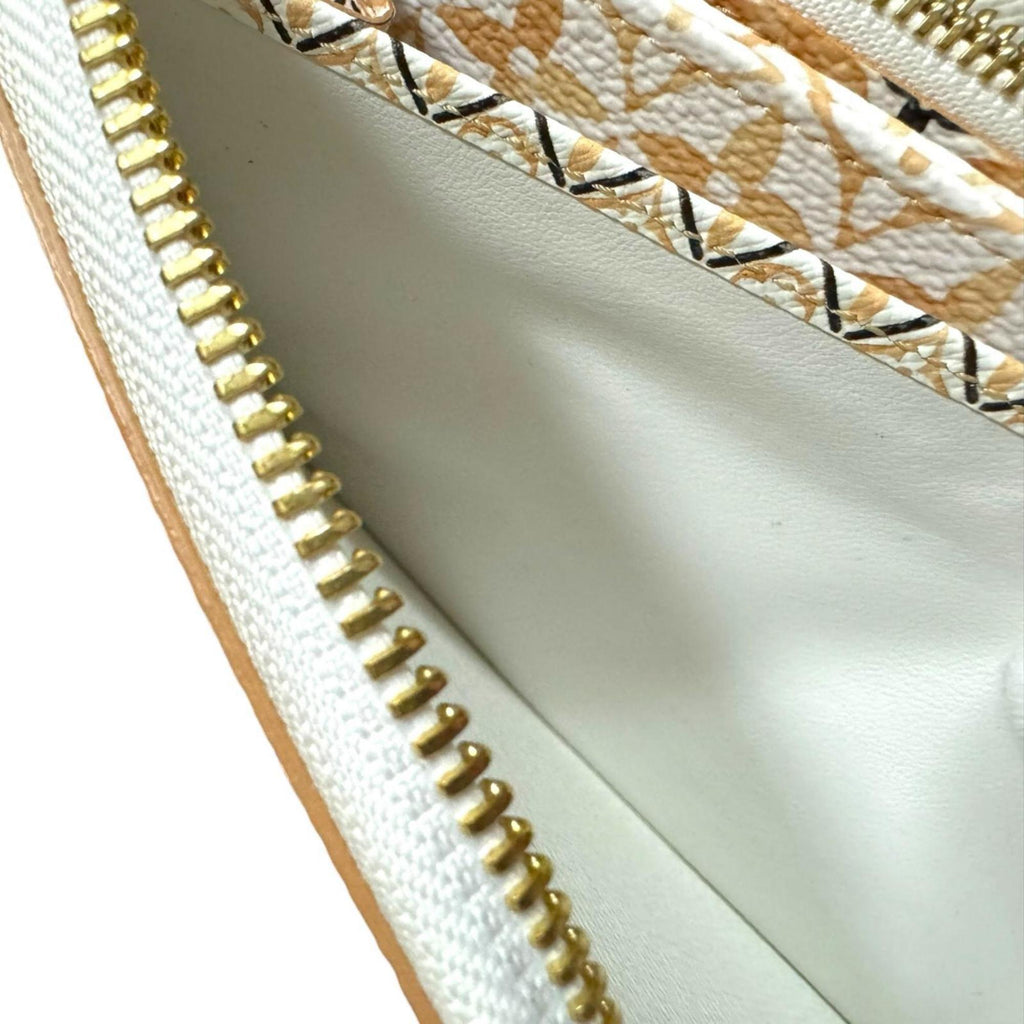 Louis Vuitton Pink White Monogram Empreinte Long Wallet