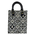 Louis Vuitton Black Canvas Leather Handbag Shoulder Bag