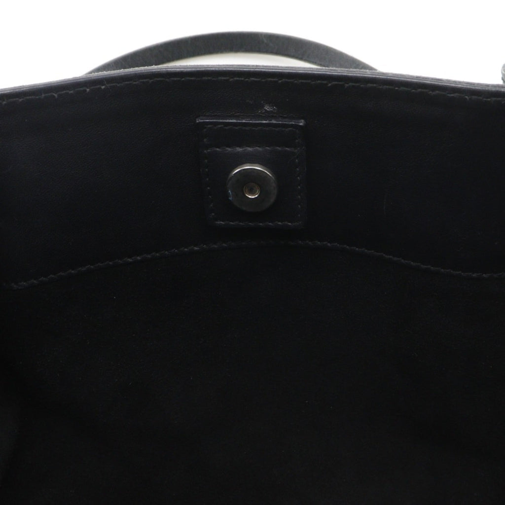 Gucci Black Leather Tote Bag (Pre-Owned)