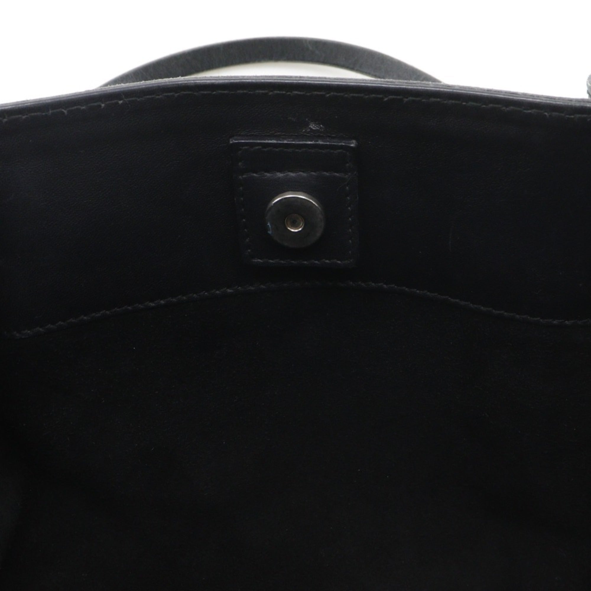 Gucci Black Leather Tote Bag (Pre-Owned)
