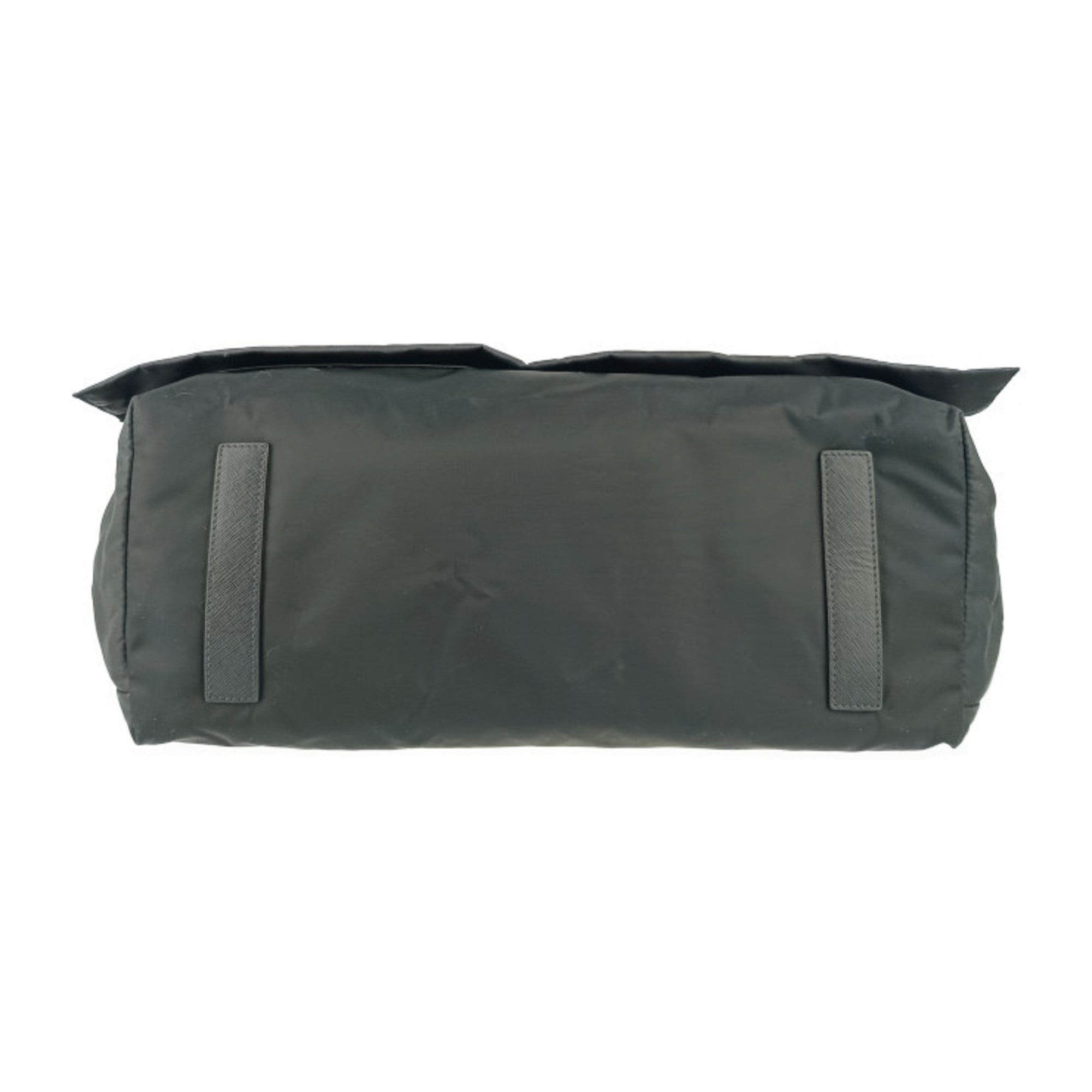 Prada Black Nylon Leather Messenger Bag Shoulder Bag