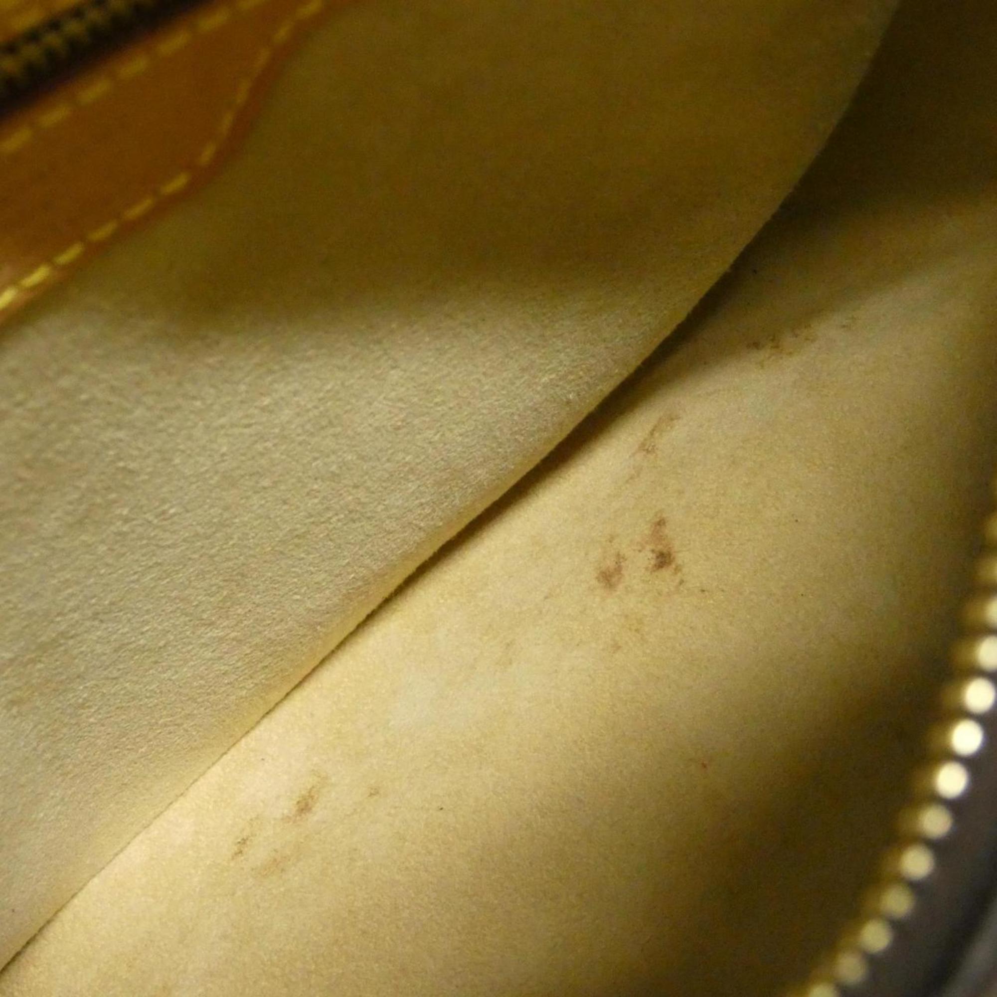 Louis Vuitton Brown Coated Canvas Shoulder Bag