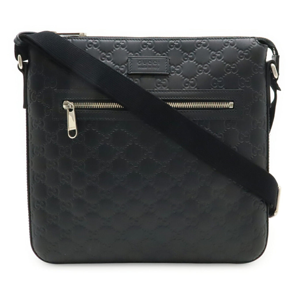 Gucci Black Leather Shoulder Bag (Pre-Owned)