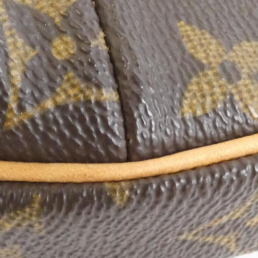 Louis Vuitton Marron Coated Canvas Shoulder Bag