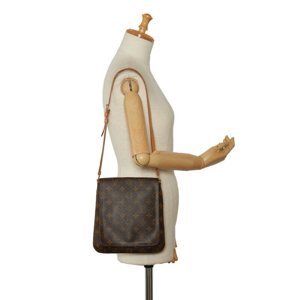 Louis Vuitton Brown Monogram Monogram Leather Shoulder Bag