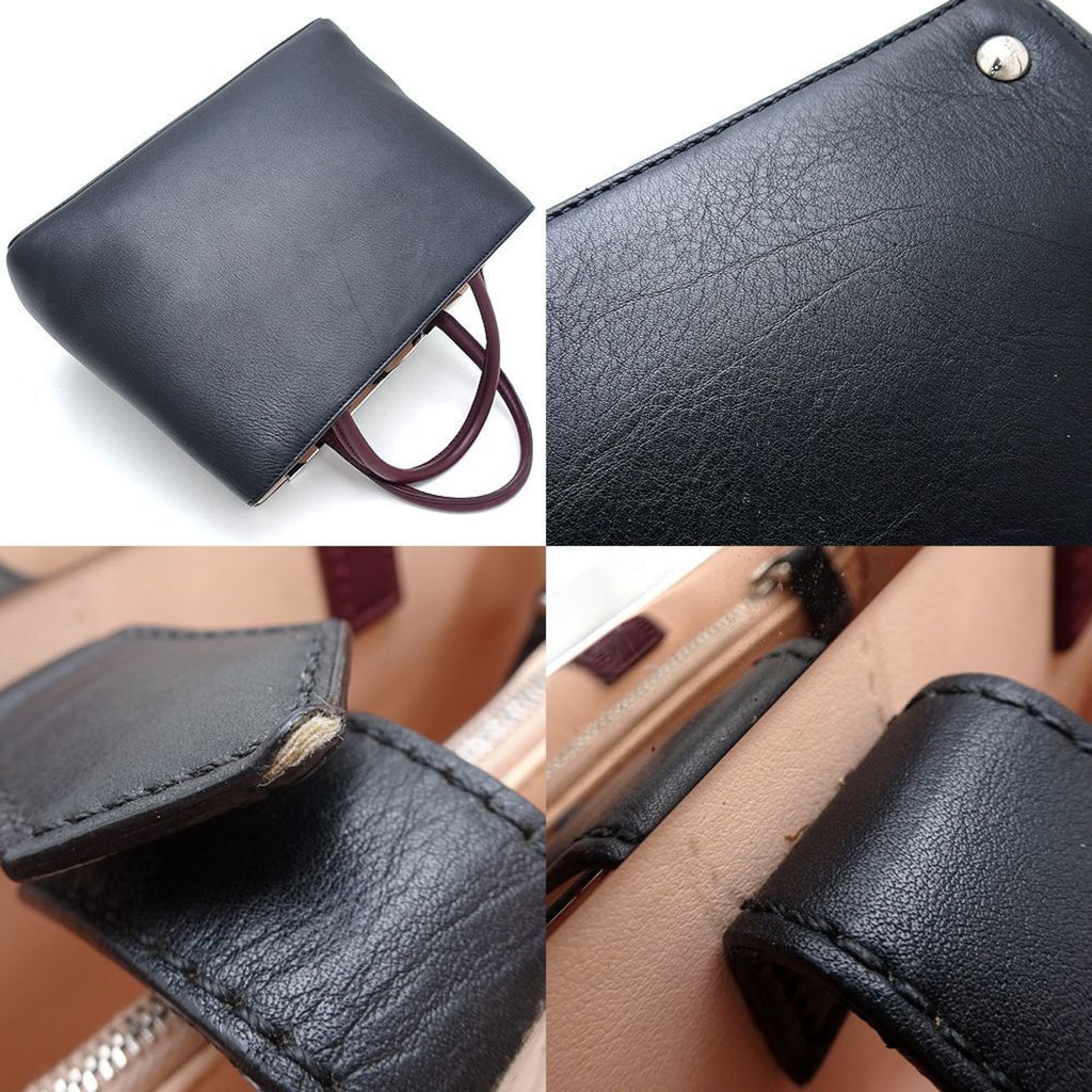 Fendi Black Leather Handbag