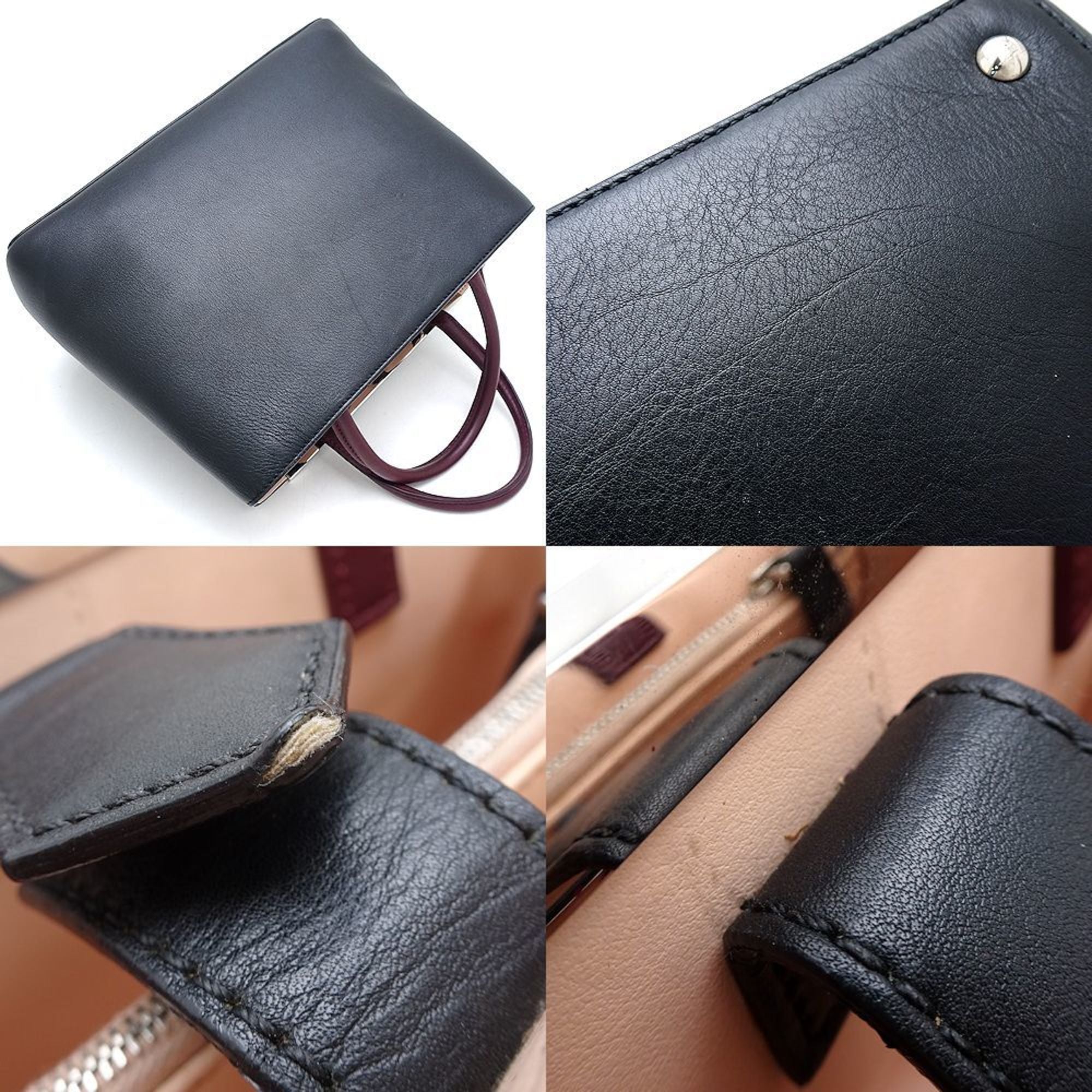 Fendi Black Leather Handbag