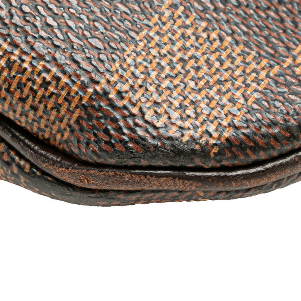 Louis Vuitton Damier Brown Pvc Leather Tote Bag