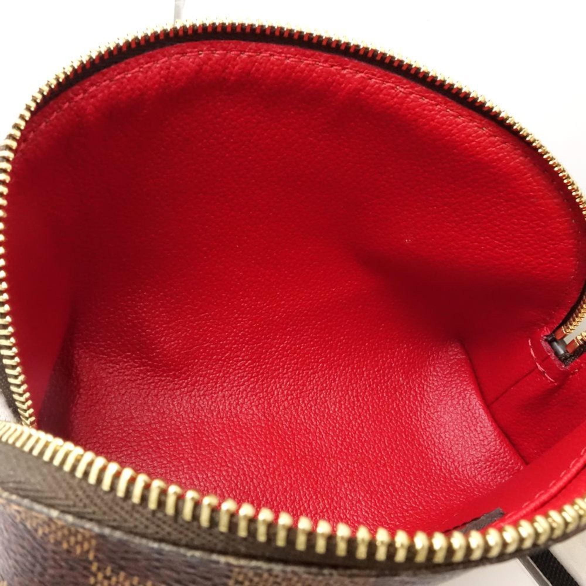 Louis Vuitton Brown Ebene Canvas Pouch