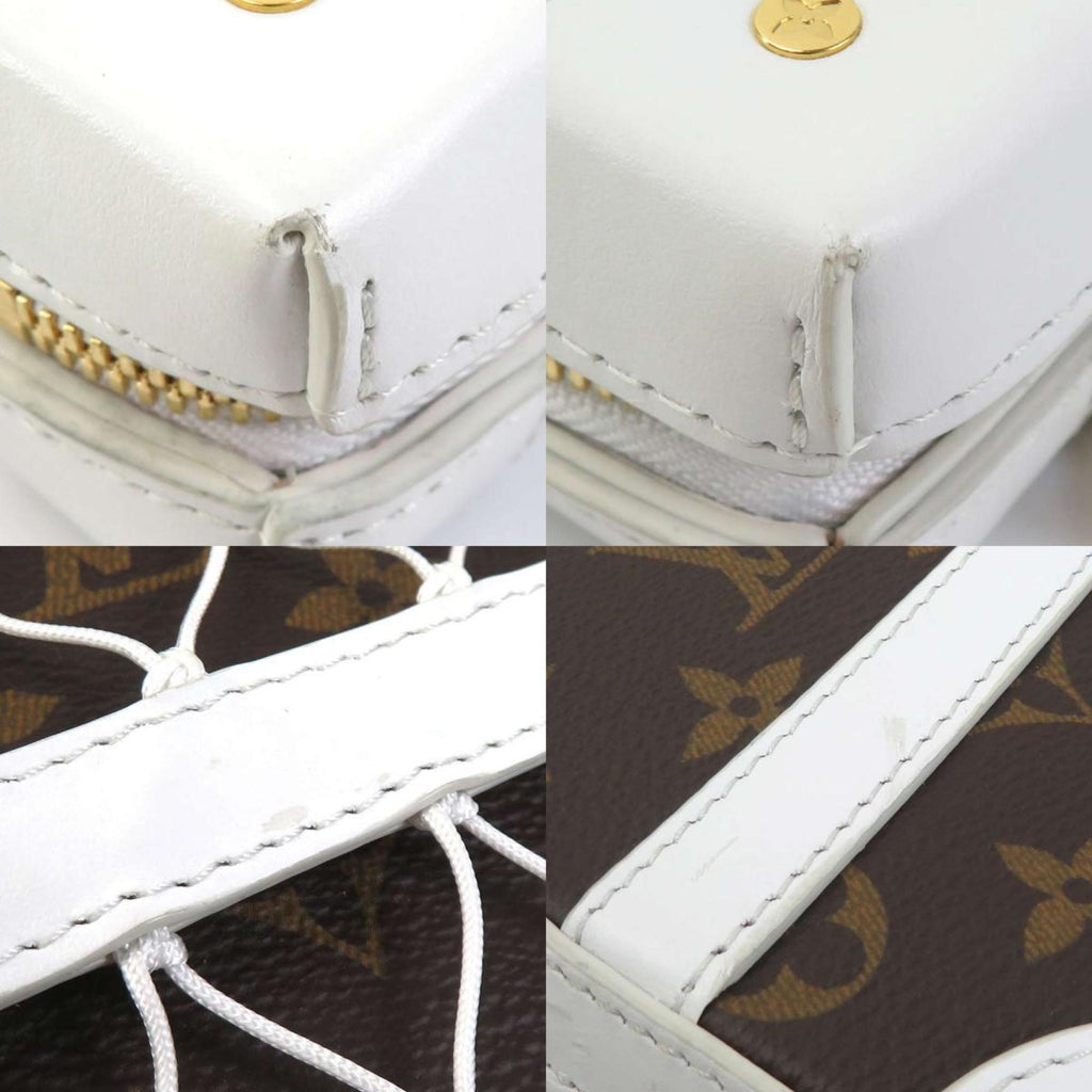 Louis Vuitton Brown Monogram White Monogram Sling Bag